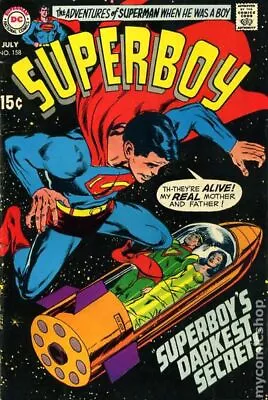 Buy Superboy #158 VG 1969 Stock Image Low Grade • 7.30£