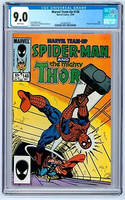 Buy Marvel Team-Up #148 CGC 9.0 (1984) - Thor - Human Torch App • 23.26£