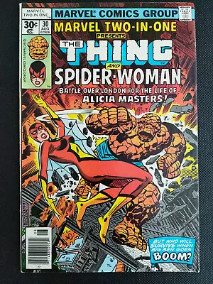 Buy Marvel Two-In-One #30 (1977)  3rd App Of Spider-Woman (2nd Full Story)   Reader • 3.11£