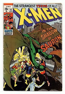 Buy Uncanny X-Men #60 GD/VG 3.0 1969 1st App. Sauron • 62.13£