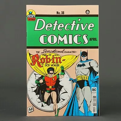 Buy DETECTIVE COMICS #38 Facsimile DC Comics 2022 Ptg 0922DC131 Robin (CA) Kane+More • 6.22£