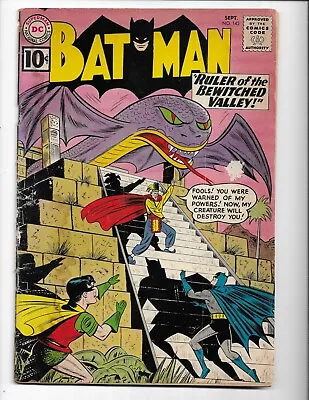 Buy Batman 142 1961 DC Comics G+ 2.5 Robin Monster Cover Silver Age • 41.94£