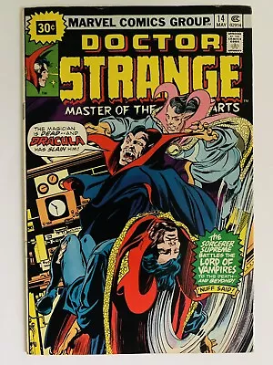 Buy Doctor Strange #14 7.0 Fn/vf 1976 30 Cent Price Variant Marvel Comics • 36.49£