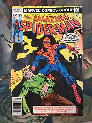 Buy Amazing Spiderman #176 1977 Marvel Comics • 10.10£