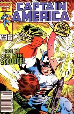 Buy Captain America #320 VF 1986 Stock Image • 5.98£