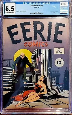 Buy 🔑  Eerie Comics #1 CGC 6.5 Avon 1947 1st Horror Comic 👻  RARE 🔑  • 17,085.39£