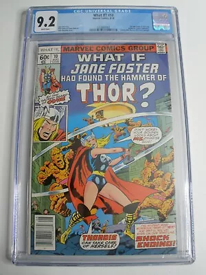 Buy Marvel Comics What If ? # 10 CGC 9.2 1st Jane Foster As Thor • 93.19£