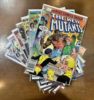 Buy The New Mutants Lot #7, #12, #14, #21, #23, #25, #57, #85 (Marvel Comics) • 15.52£