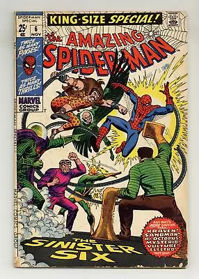 Buy Amazing Spider-Man Annual #6 GD/VG 3.0 1969 • 32.62£