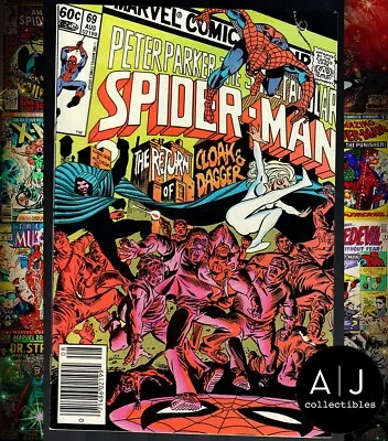 Buy Spectacular Spider-man #69 Vf 8.0 Newsstand • 3.84£