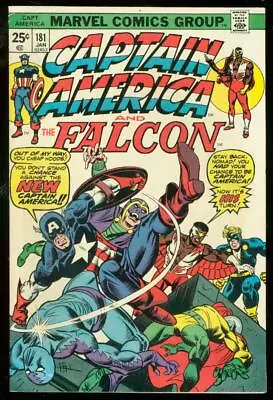Buy Captain America--#181--1974--COMIC BOOK--Marvel--FN • 12.81£