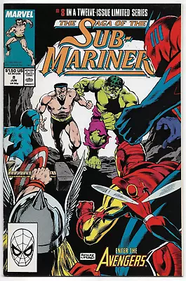 Buy The Saga Of The Sub-Mariner #8 Marvel Comics Thomas Buckler 1989 FN/VFN • 5.50£