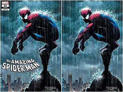 Buy Amazing Spider-Man #26 Tyler Kirkham Virgin Variant Cover Set In Hand LTD 600 • 46.59£
