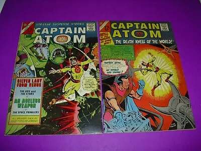 Buy Strange Suspense Stories #77 & #80 Both VG+ 4.5 1965! Charlton Captain Atom • 20.96£