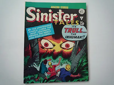 Buy SINISTER TALES -  No.166 -  1970 ALAN CLASS & Co Ltd.  - A WELL PRESERVED COMIC • 11.99£