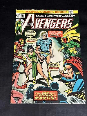Buy Avengers # 123 - Origin Of Mantis-iron Man-thor-vision-scarlet Witch-wasp • 6.21£
