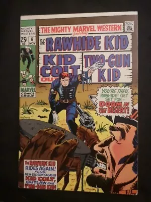 Buy Mighty Marvel Western 6 Giant Size Rawhide Kid 2 Gun Kid Kid Colt Marvel Comics • 6£