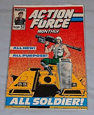 Buy Action Force Monthly #12 - Marvel UK Comic (1989)  • 7.95£