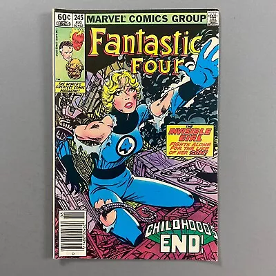 Buy Fantastic Four 245 Newsstand (1982, Marvel) • 7.76£