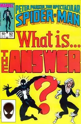 Buy Spectacular Spider-Man (1976) #  92 (8.0-VF) Black Cat 1984 • 7.20£