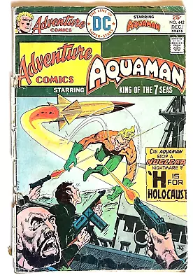 Buy Adventure Comics Staring Aquaman #442 Cvr A 1975 Dc Comics • 3.10£