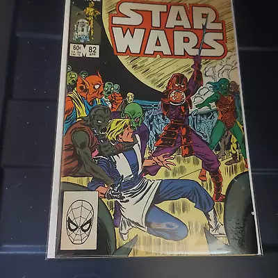 Buy Star Wars #82 Newsstand Marvel Comics 1984 Luke Skywalker Han Solo MID GRADE FN • 7.30£