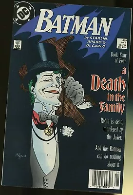 Buy Batman #429 (1989) Vfn+ 8.5  A Death In The Family!  • 20£