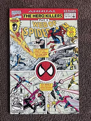 Buy Web Of SPIDER-MAN Annual #8 (Marvel, 1992) New Warriors, Venom & More! • 5.40£