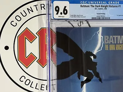 Buy DC Comics (3/86) Batman : The Dark Knight Returns #1 Second Print CGC 9.6 • 139.78£