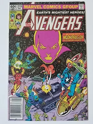 Buy Avengers #219 (Marvel Comics, 1982) Moondragon, Drax • 1.93£