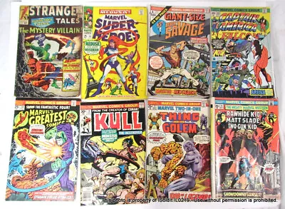 Buy 8 VINTAGE MARVEL COMIC BOOKS 1964-1976 Strange Tales, Super-Heroes, Doc Savage+ • 27.18£