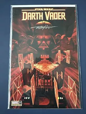 Buy STAR WARS: DARTH VADER #25 Mike Mayhew Studio Variant Cover A Signed With COA  • 10.09£