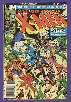 Buy X-Men Annual #5 With Fantastic Four By Chris Claremont & Brent Anderson • 5£