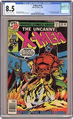 Buy Uncanny X-Men #116 CGC 8.5 1978 4201757015 • 55.14£
