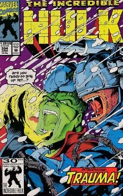 Buy INCREDIBLE HULK #394 VF, Direct Marvel Comics 1992 Stock Image • 2.33£
