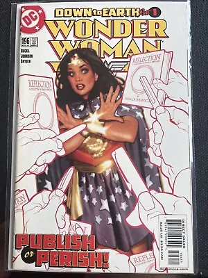 Buy Wonder Woman #196 (DC Comics 2003) Adam Hughes Cover!  • 15£