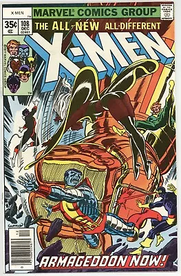 Buy X-MEN #108 VF+ (Marvel Comics 1977) 1st JOHN BYRNE Art /2nd STARJAMMERS! • 62.13£