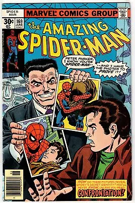 Buy Amazing Spider-man #169 (1977)-j Jonah Jameson Cover-frank Miller Fan Letter- Fn • 6.21£