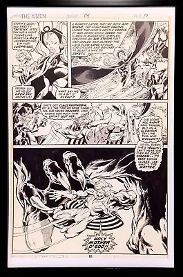 Buy Uncanny X-Men #114 Pg. 10 By John Byrne 11x17 FRAMED Original Art Print W/ Storm • 46.55£