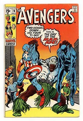 Buy Avengers #78 VG- 3.5 1970 • 15.14£