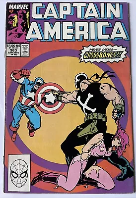 Buy Captain America #363 • KEY 2nd Appearance Of Crossbones! (Marvel 1989) • 2.33£