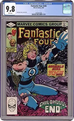 Buy Fantastic Four #245D CGC 9.8 1982 4420541008 • 93.19£