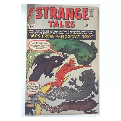 Buy Strange Tales #109  - 1951 Series Marvel Comics VG+ / Free USA Shipping [b! • 91.83£