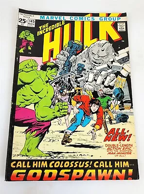 Buy 1971 Marvel Comics Group #145 The Incredible Hulk Comic Book ~ T702i • 15.49£