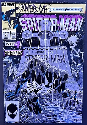 Buy Web Of Spider-man Comic #32 (marvel,1987) Copper Age ~ • 38.83£