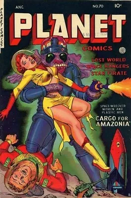 Buy Planet Comics #1-73 Full Run On Dvd Rom Fiction House Vintage Golden Age Sci-fi • 4.25£