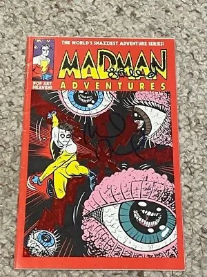 Buy MICHAEL ALLRED & LAURA ALLRED Signed MADMAN ADVENTURES EXCLUSIVE ASHCAN COMIC!!! • 58.25£