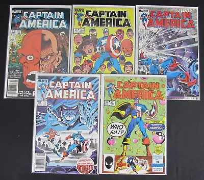 Buy Captain America Copper Age Lot #298, 299, 304, 306, 307 VF To VF/NM ZL603 • 15.49£