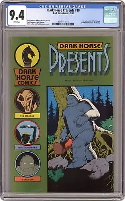 Buy Dark Horse Presents #10 CGC 9.4 1987 4045111018 • 151.44£