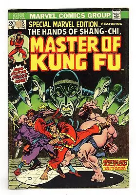 Buy Special Marvel Edition #15 VG+ 4.5 1973 1st App. Shang Chi • 81.54£